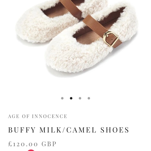 BUFFY MILK/CAMEL GIRL’S SHOES new (no box, no tags) - Picture 12 of 12